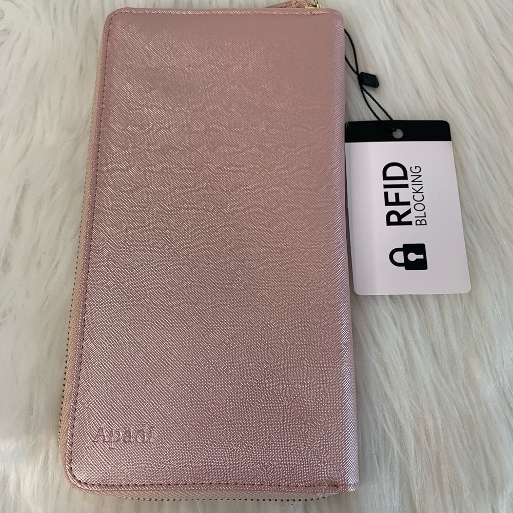 Apadi Pink RFID Blocking Wallet